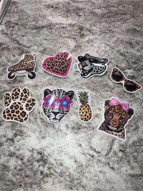 3 for $12 Leopard Print Sticker Set
